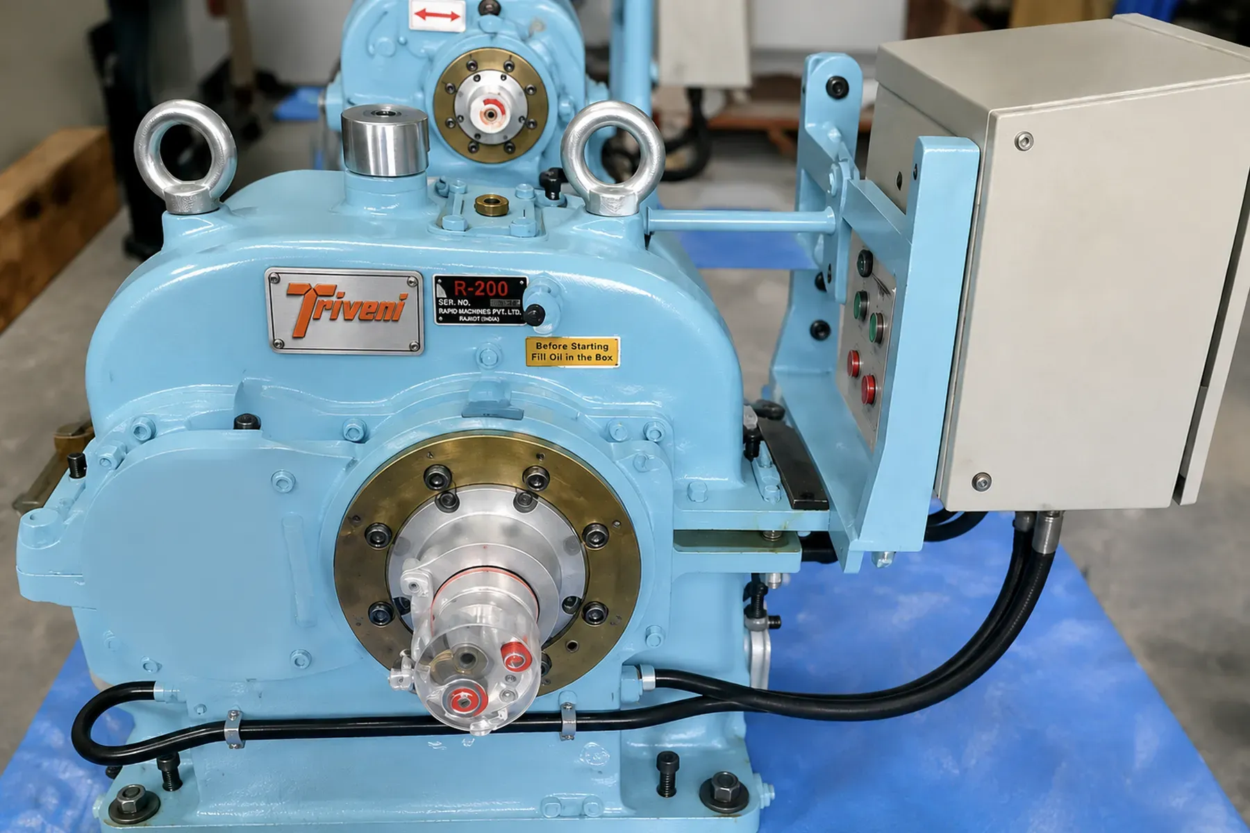 First non-captive steam turbine manufacturer supply, 1980