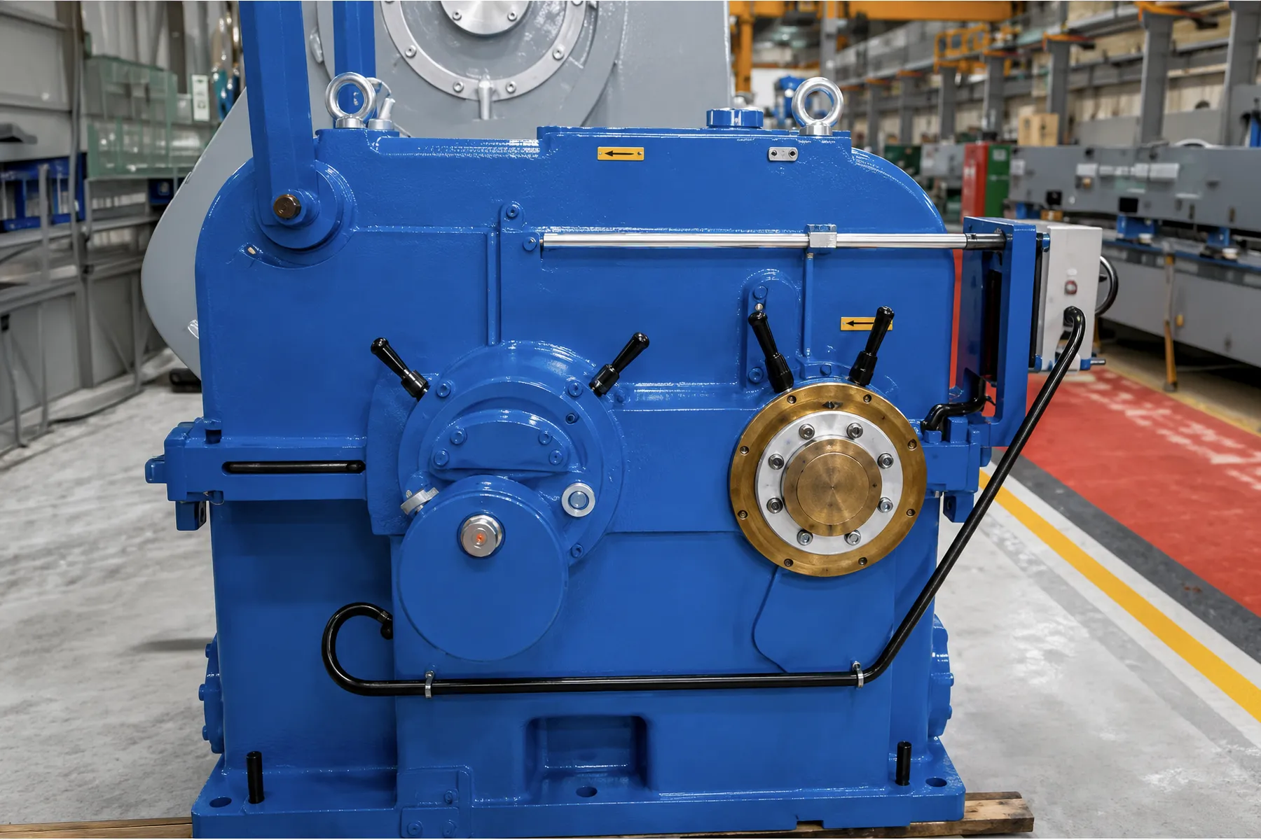 First 6 MW gas turbine gearbox to USA, 1998