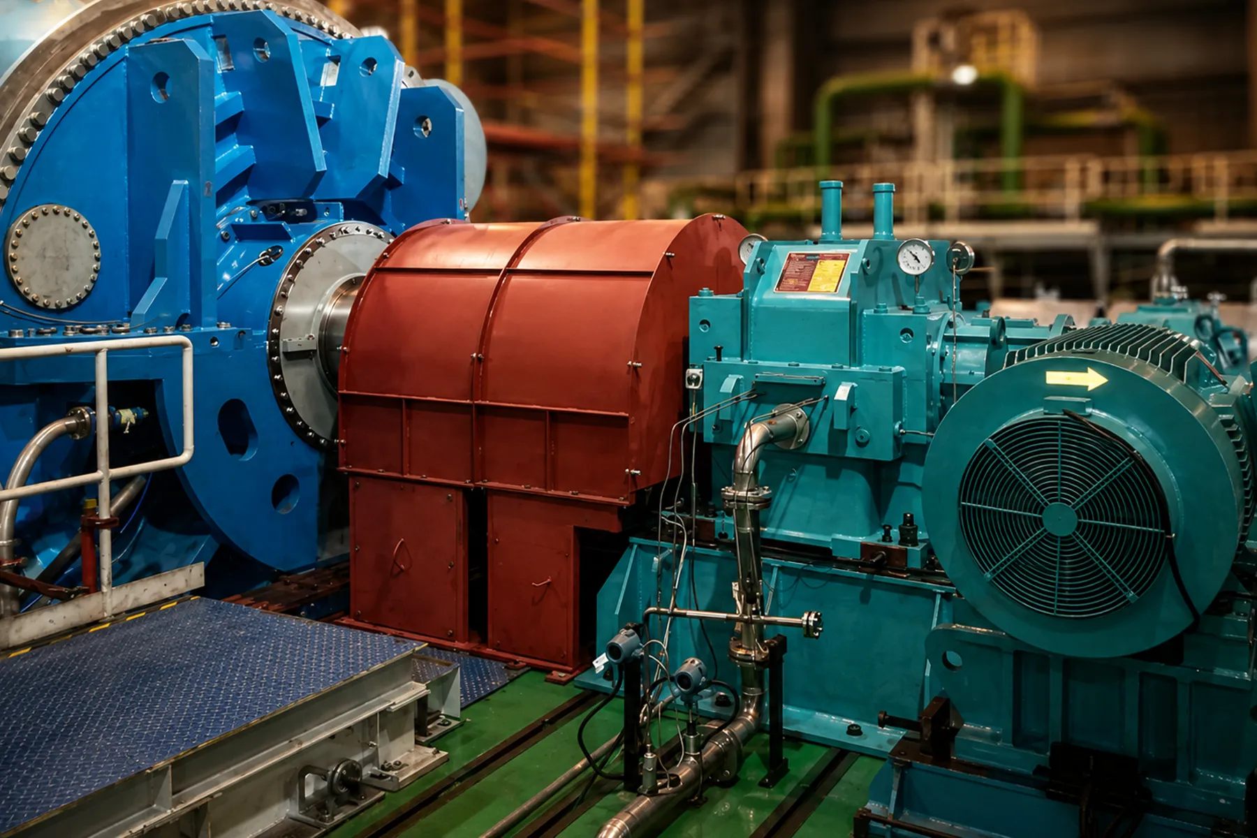 15 MW test rig for a 1,000 MW generator, 2015