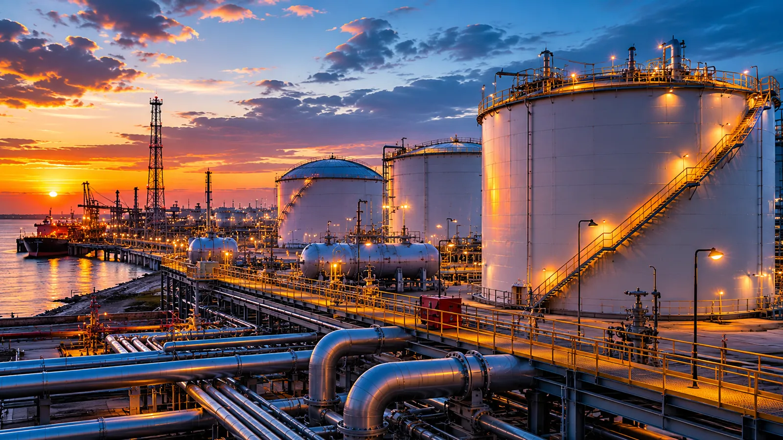 Downstream refinery and petrochemical operations