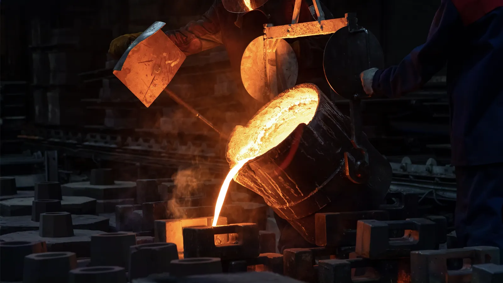 High-speed auxiliary drives in a steel plant