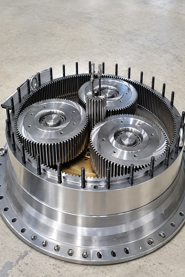Power generation · steam turbine planetary drive